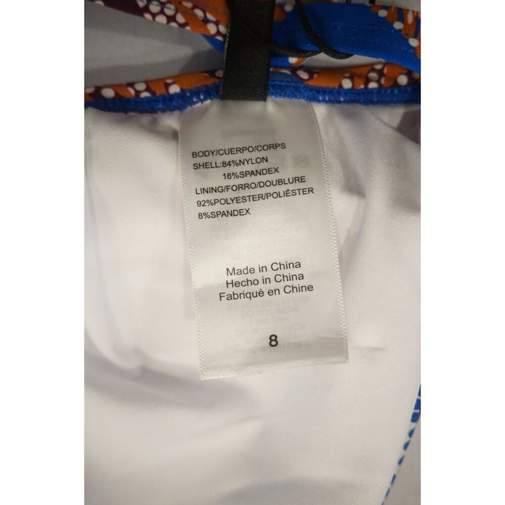 BCBGMAXAZRIA Standard Adjustable Triangle Bikini Swimsuit Top - Size 8, NWT - Picture 7 of 8